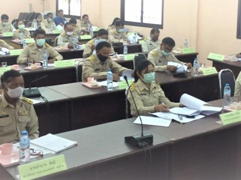 รูปภาพการประชุมสภาองค์การบริหารส่วนตำบลหนองชัยศรี สมัยสามัญ สมัย