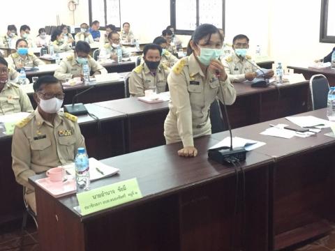 รูปภาพการประชุมสภาองค์การบริหารส่วนตำบลหนองชัยศรี สมัยสามัญ สมัย