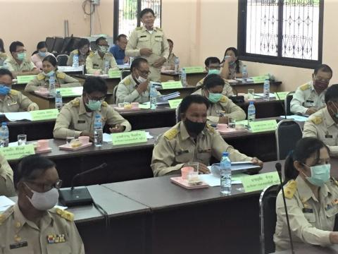 รูปภาพการประชุมสภาองค์การบริหารส่วนตำบลหนองชัยศรี สมัยสามัญ สมัย