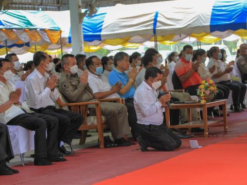 พิธีเจริญพระพุทธมนต์เจริญภาวนา