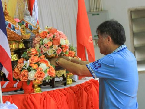 พิธีเจริญพระพุทธมนต์เจริญภาวนา