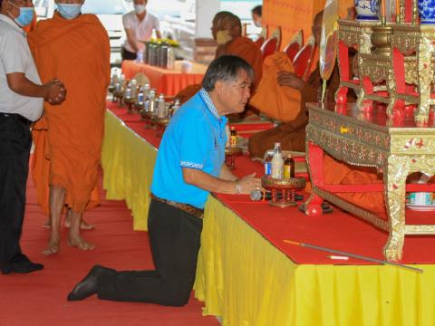 พิธีเจริญพระพุทธมนต์เจริญภาวนา