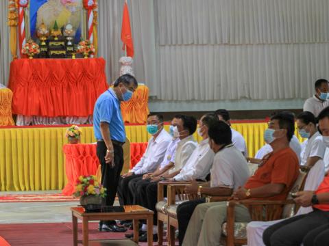 พิธีเจริญพระพุทธมนต์เจริญภาวนา