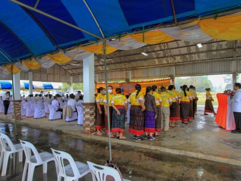 พิธีเจริญพระพุทธมนต์เจริญภาวนา