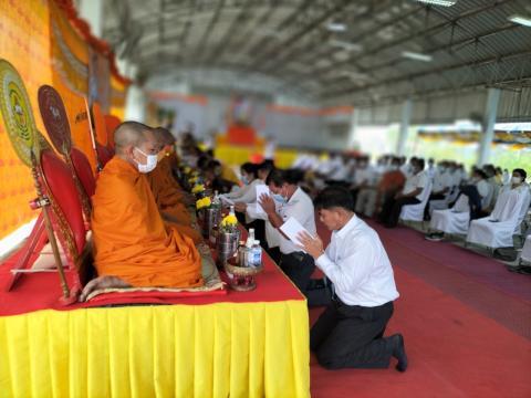 พิธีเจริญพระพุทธมนต์เจริญภาวนา