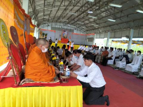 พิธีเจริญพระพุทธมนต์เจริญภาวนา