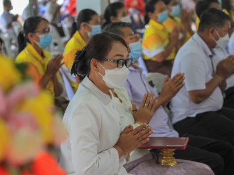 พิธีเจริญพระพุทธมนต์เจริญภาวนา