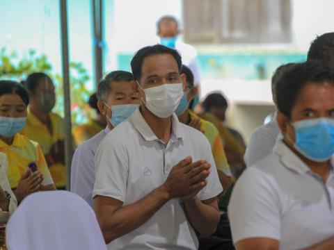 พิธีเจริญพระพุทธมนต์เจริญภาวนา