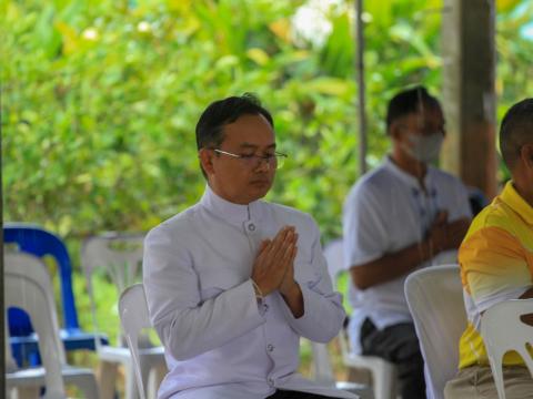 พิธีเจริญพระพุทธมนต์เจริญภาวนา