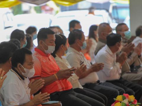 พิธีเจริญพระพุทธมนต์เจริญภาวนา