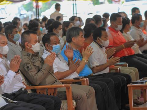 พิธีเจริญพระพุทธมนต์เจริญภาวนา