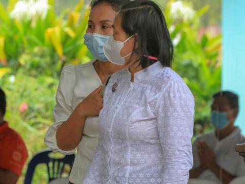 พิธีเจริญพระพุทธมนต์เจริญภาวนา