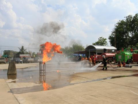 โครงการฝึกซ้อมแผนป้องกันภัย