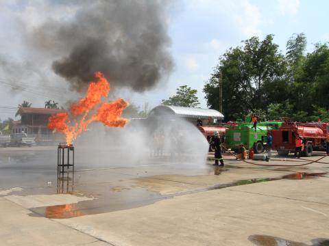 โครงการฝึกซ้อมแผนป้องกันภัย