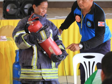 โครงการฝึกซ้อมแผนป้องกันภัย