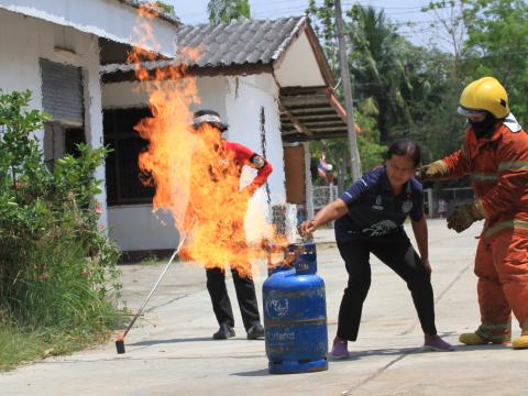 โครงการฝึกซ้อมแผนป้องกันภัย