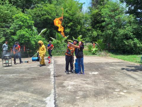 ฝึกซ้อมแผนป้องกัน ประจำปีงบประมาณ2568