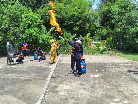 ฝึกซ้อมแผนป้องกัน ประจำปีงบประมาณ2568