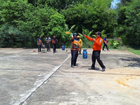 ฝึกซ้อมแผนป้องกัน ประจำปีงบประมาณ2568