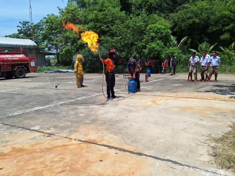 ฝึกซ้อมแผนป้องกัน ประจำปีงบประมาณ2568