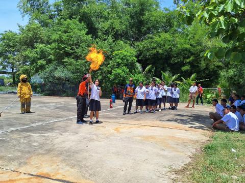 ฝึกซ้อมแผนป้องกัน ประจำปีงบประมาณ2568