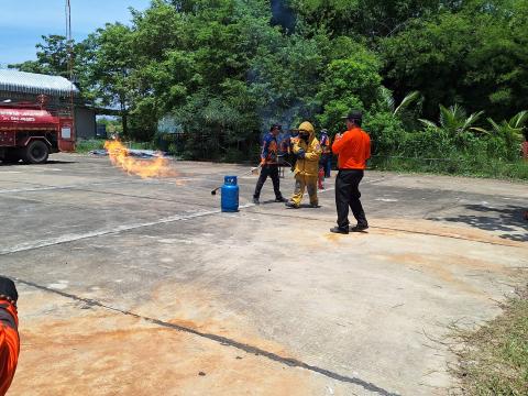 ฝึกซ้อมแผนป้องกัน ประจำปีงบประมาณ2568