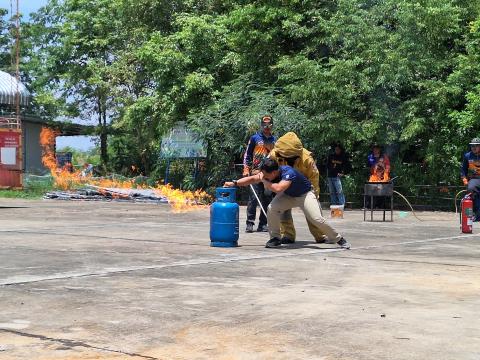 ฝึกซ้อมแผนป้องกัน ประจำปีงบประมาณ2568