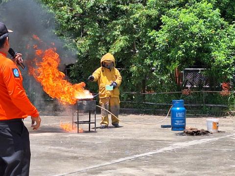 ฝึกซ้อมแผนป้องกัน ประจำปีงบประมาณ2568
