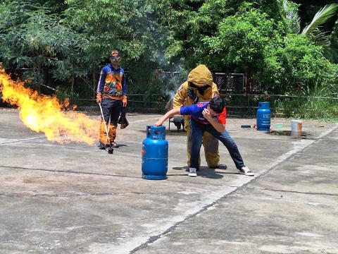 ฝึกซ้อมแผนป้องกัน ประจำปีงบประมาณ2568