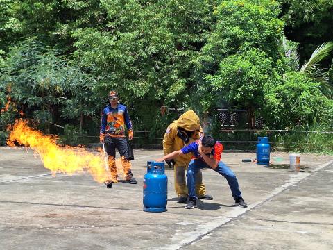 ฝึกซ้อมแผนป้องกัน ประจำปีงบประมาณ2568