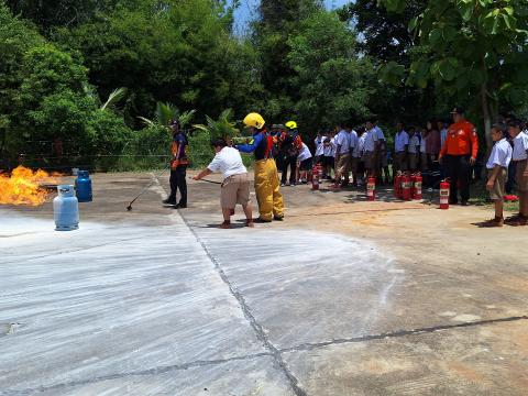ฝึกซ้อมแผนป้องกัน ประจำปีงบประมาณ2568
