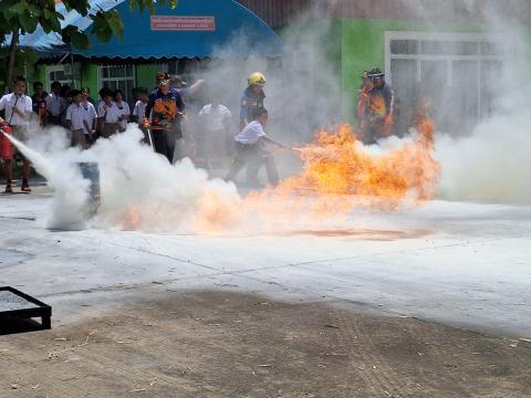 ฝึกซ้อมแผนป้องกัน ประจำปีงบประมาณ2568