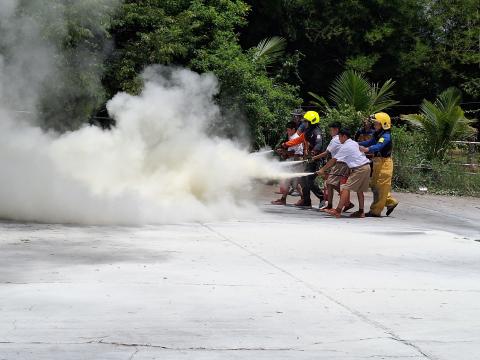 ฝึกซ้อมแผนป้องกัน ประจำปีงบประมาณ2568