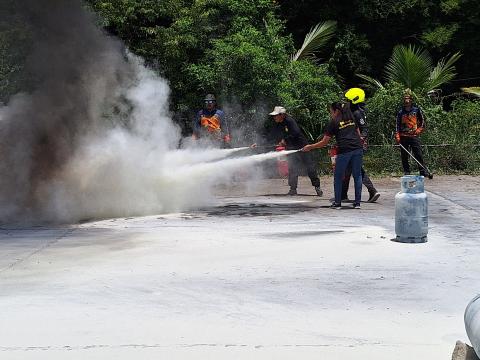 ฝึกซ้อมแผนป้องกัน ประจำปีงบประมาณ2568