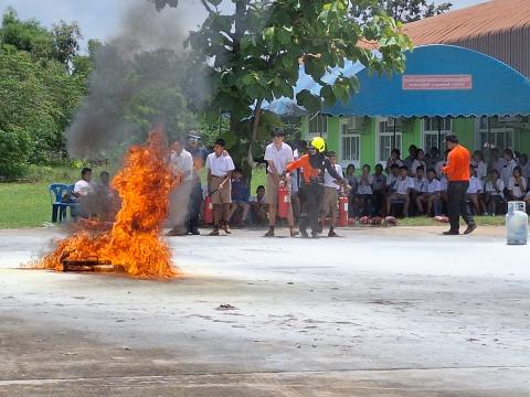 ฝึกซ้อมแผนป้องกัน ประจำปีงบประมาณ2568