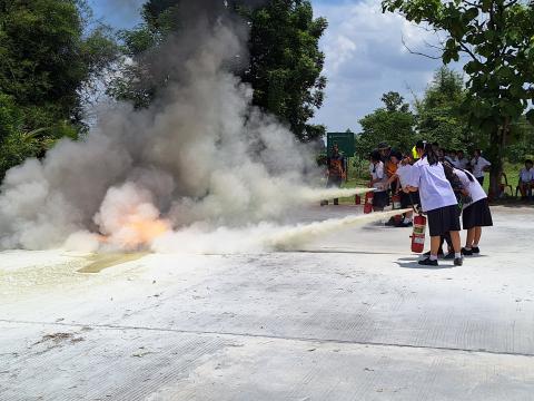 ฝึกซ้อมแผนป้องกัน ประจำปีงบประมาณ2568