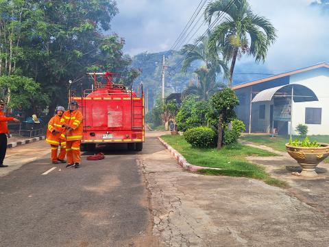 ฝึกซ้อมแผนป้องกัน ประจำปีงบประมาณ2568