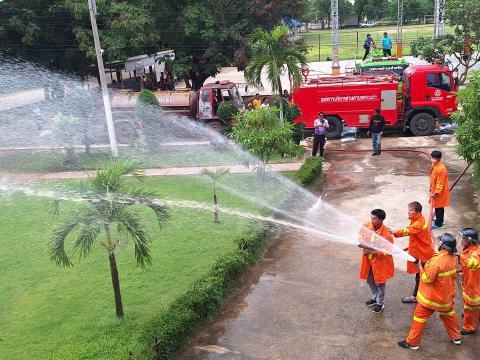 ฝึกซ้อมแผนป้องกัน ประจำปีงบประมาณ2568