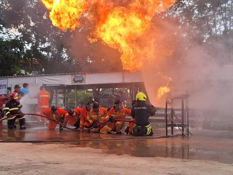 ฝึกซ้อมแผนป้องกัน ประจำปีงบประมาณ2568(2)