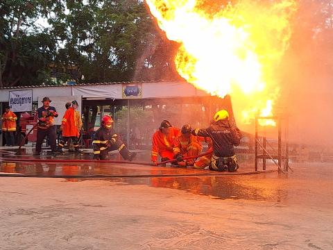 ฝึกซ้อมแผนป้องกัน ประจำปีงบประมาณ2568(2)
