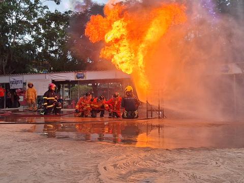 ฝึกซ้อมแผนป้องกัน ประจำปีงบประมาณ2568(2)