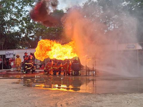 ฝึกซ้อมแผนป้องกัน ประจำปีงบประมาณ2568(2)