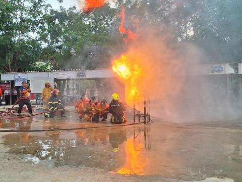 ฝึกซ้อมแผนป้องกัน ประจำปีงบประมาณ2568(2)