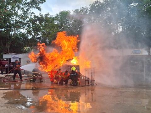 ฝึกซ้อมแผนป้องกัน ประจำปีงบประมาณ2568(2)