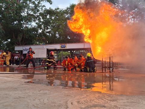 ฝึกซ้อมแผนป้องกัน ประจำปีงบประมาณ2568(2)
