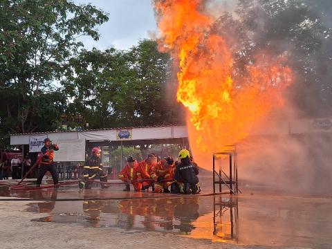 ฝึกซ้อมแผนป้องกัน ประจำปีงบประมาณ2568(2)