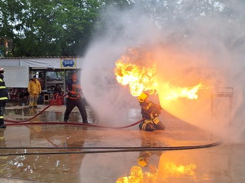 ฝึกซ้อมแผนป้องกัน ประจำปีงบประมาณ2568(2)