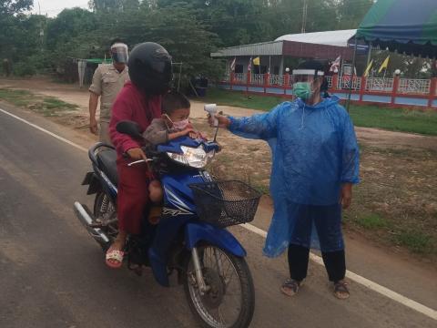 รวมรูปภาพ : ตำบลหนองชัยศรี ร่วมป้องกันการแพร่ระบาดของเชื้อไวรัสโ