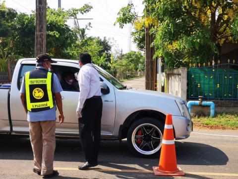 รวมรูปภาพ : ตำบลหนองชัยศรี ร่วมป้องกันการแพร่ระบาดของเชื้อไวรัสโ