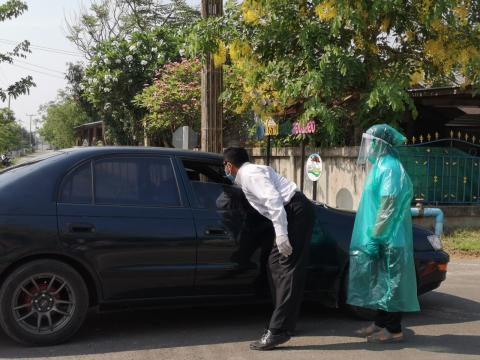 รวมรูปภาพ : ตำบลหนองชัยศรี ร่วมป้องกันการแพร่ระบาดของเชื้อไวรัสโ